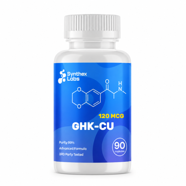 GHK-CU — 120 mcg — 90 Capsules — original product packaging; research use only