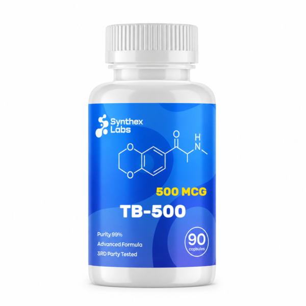 TB-500 — 500 mcg — 90 Capsules — original product packaging; research use only